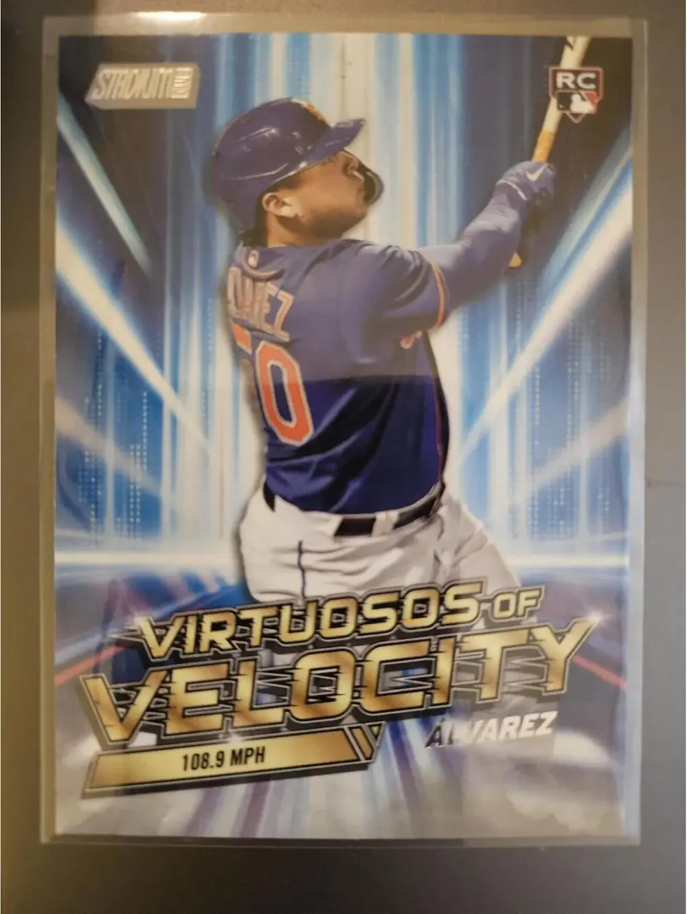 Francisco Alvarez (RC) 2023 Topps Stadium Club Virtuosos of Velocity #VV-10